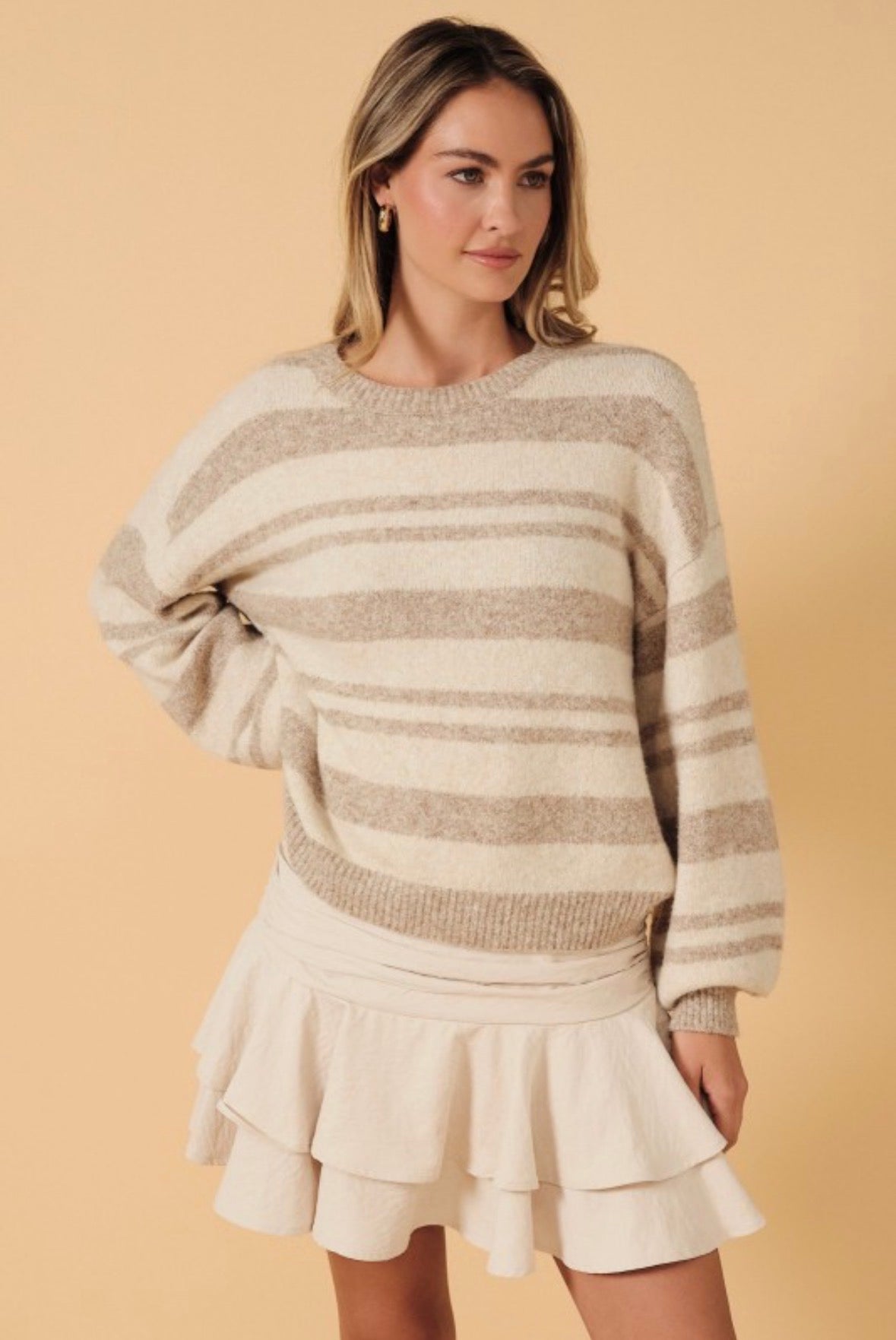 JONI STRIPE SWEATER