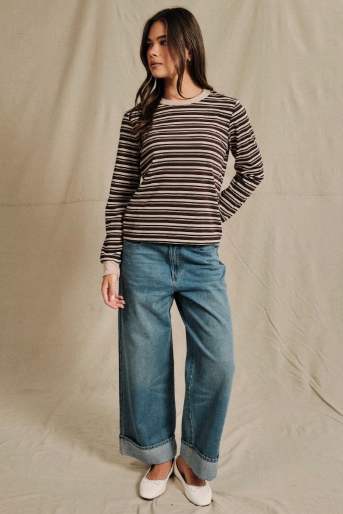SAYLOR STRIPE TOP