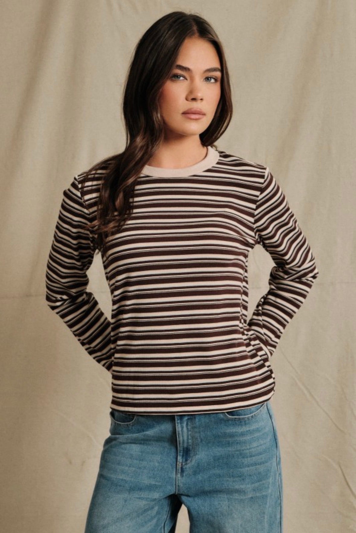 SAYLOR STRIPE TOP
