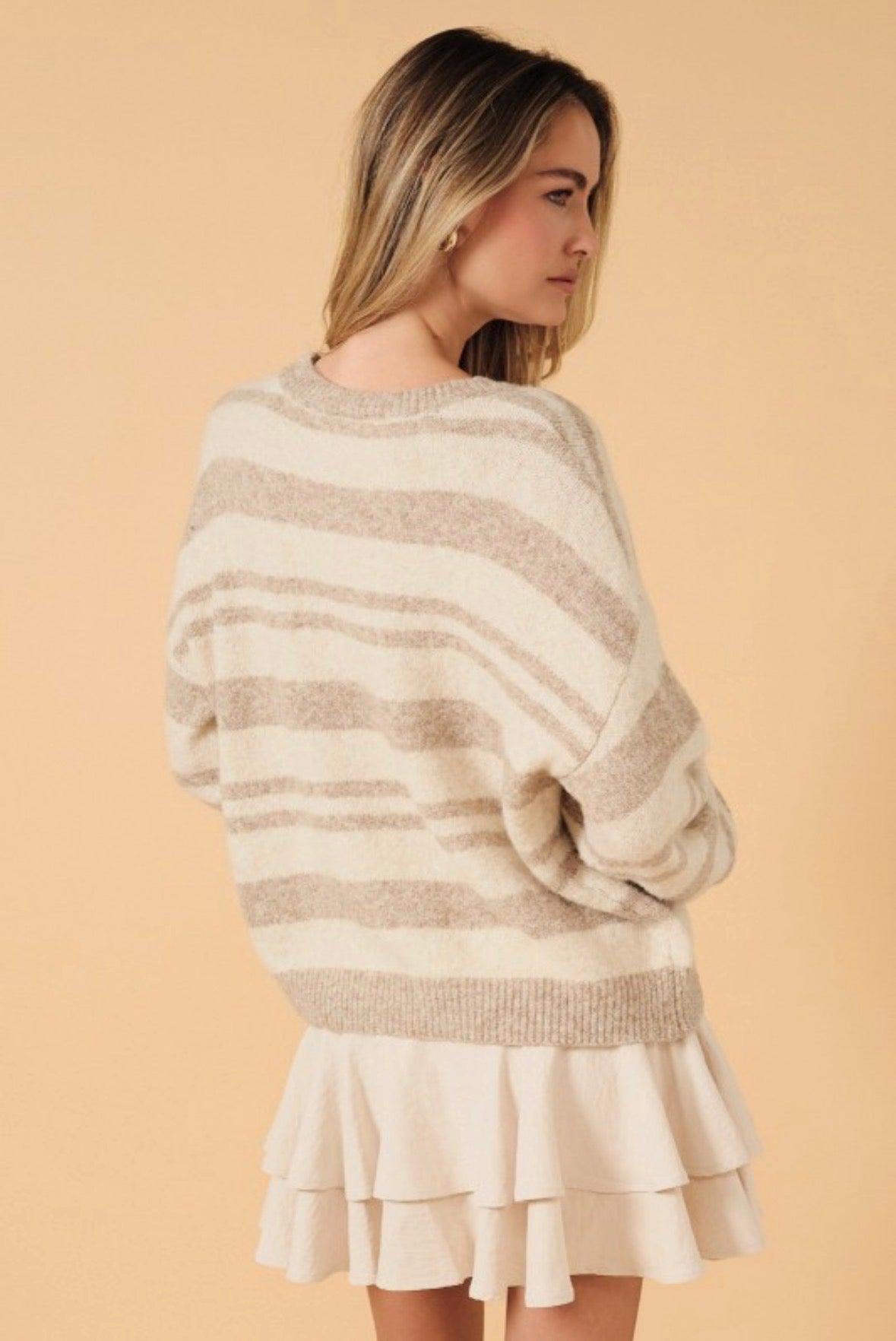 JONI STRIPE SWEATER