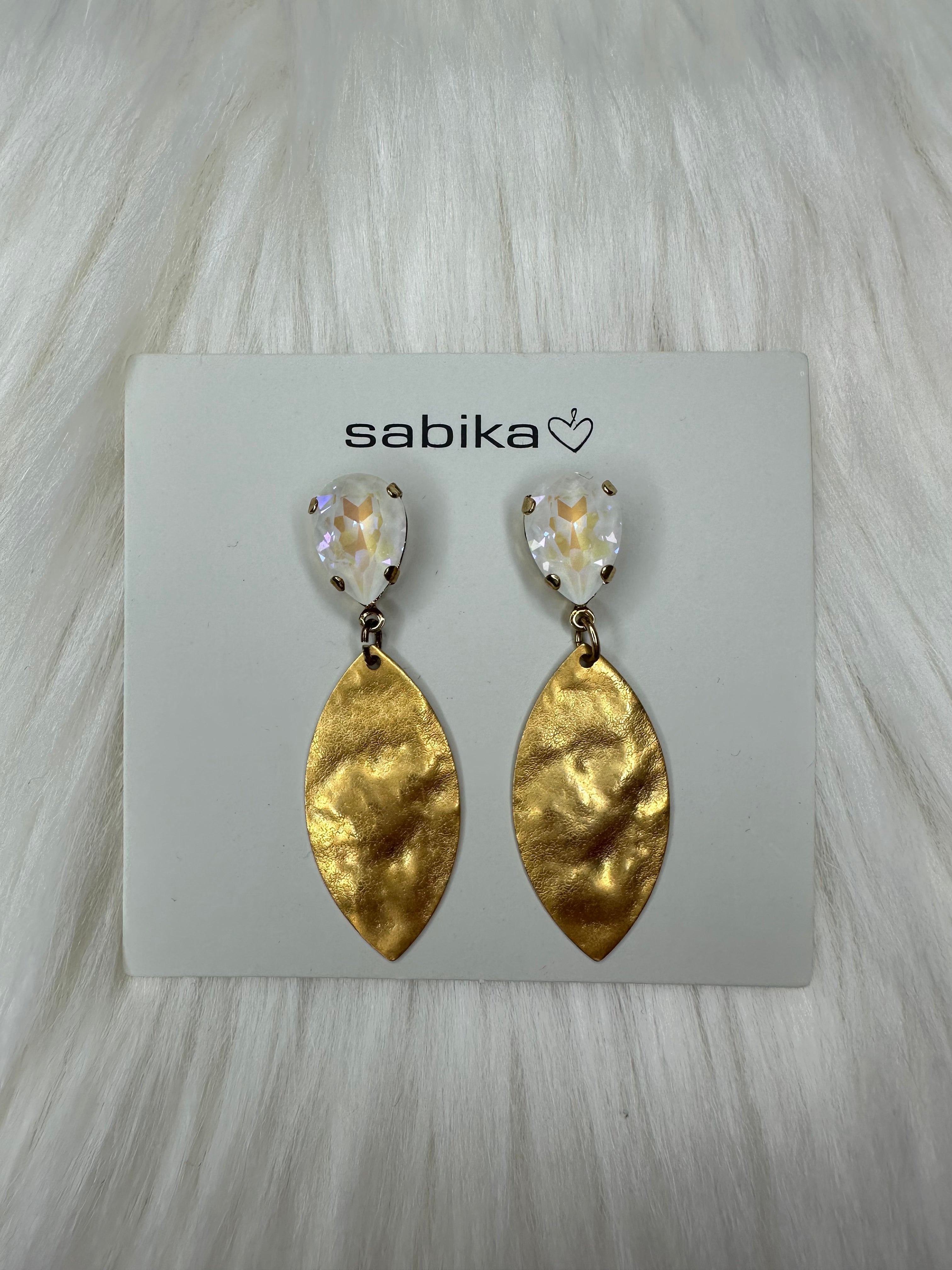 Sabika large top earrings