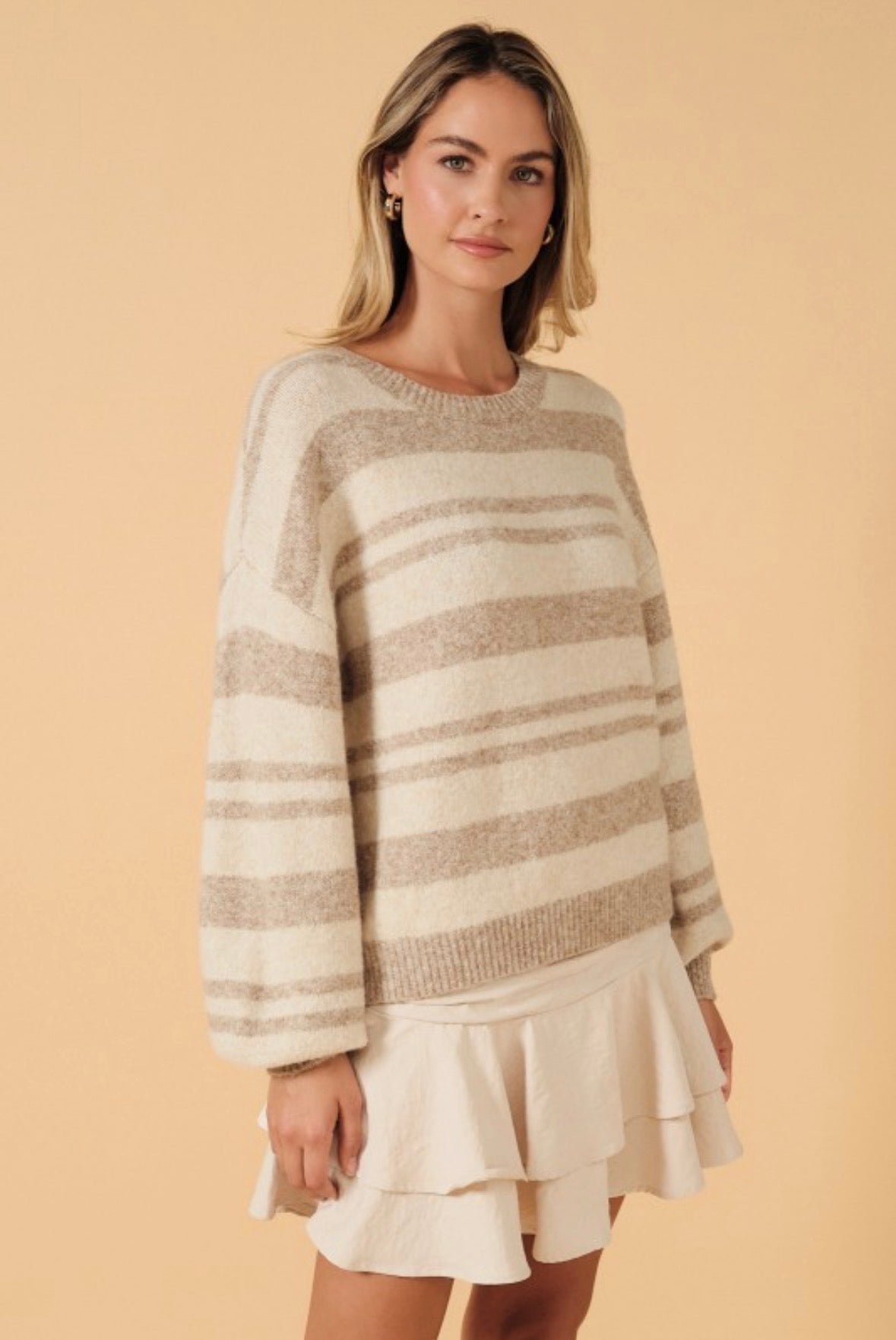 JONI STRIPE SWEATER