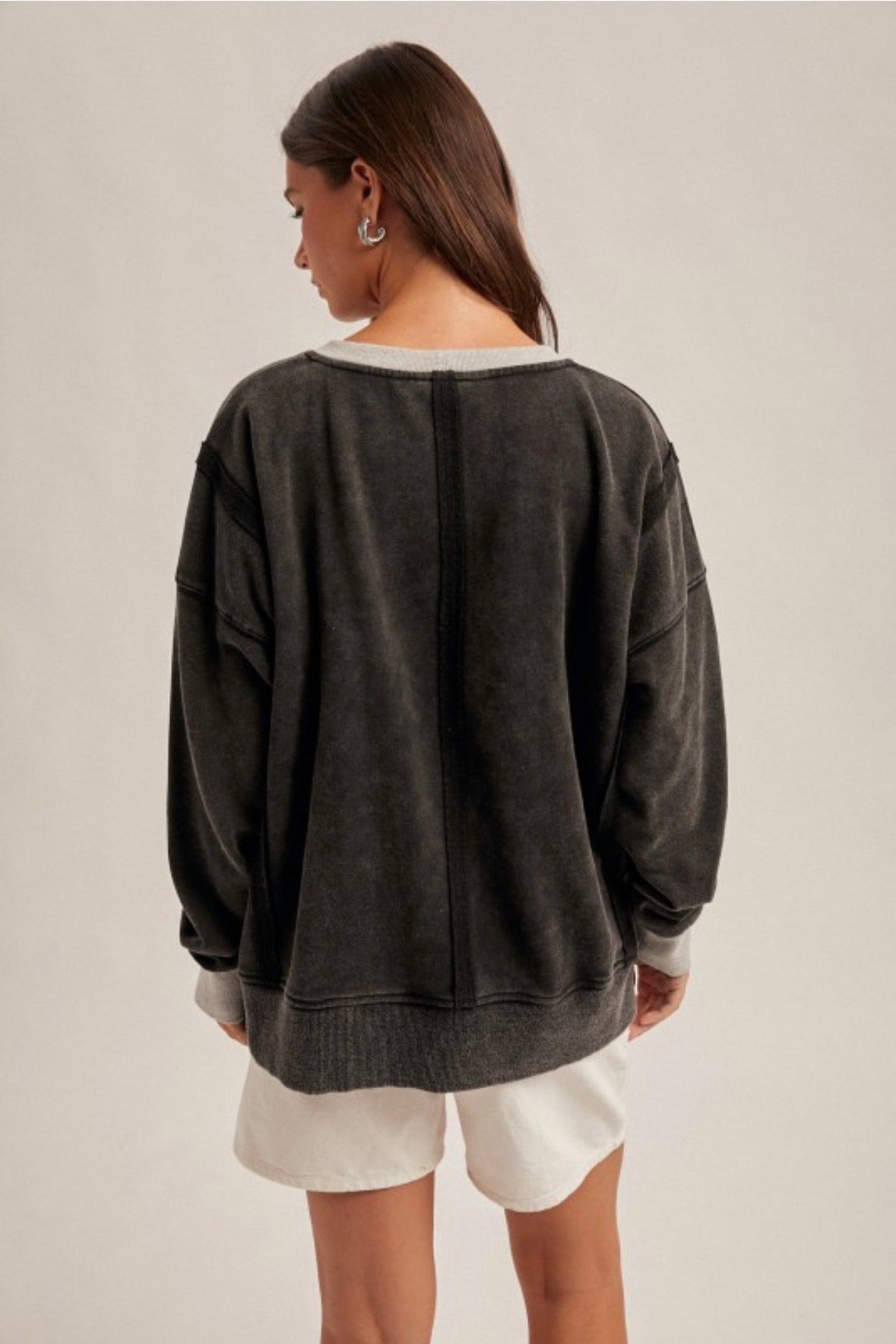 RAEGAN WASHED PULLOVER