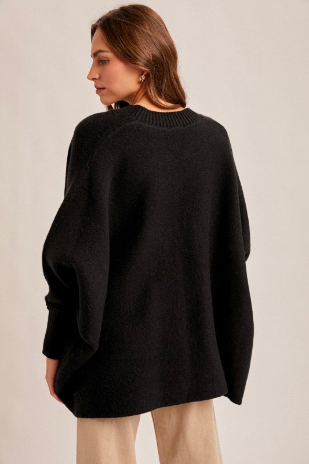 LAURA DOLMAN SLEEVE CARDIGAN