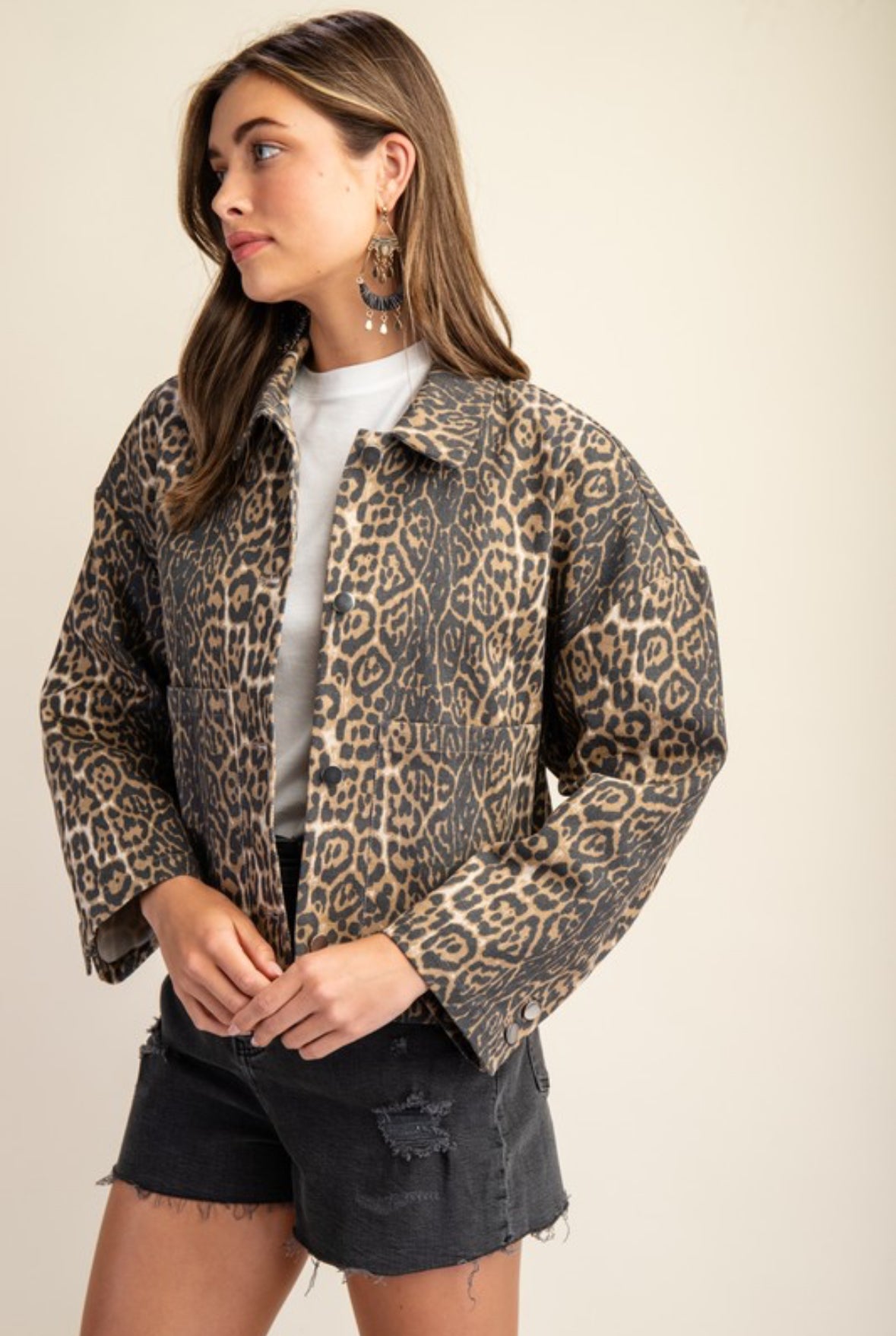 BECCA LEOPARD JACKET