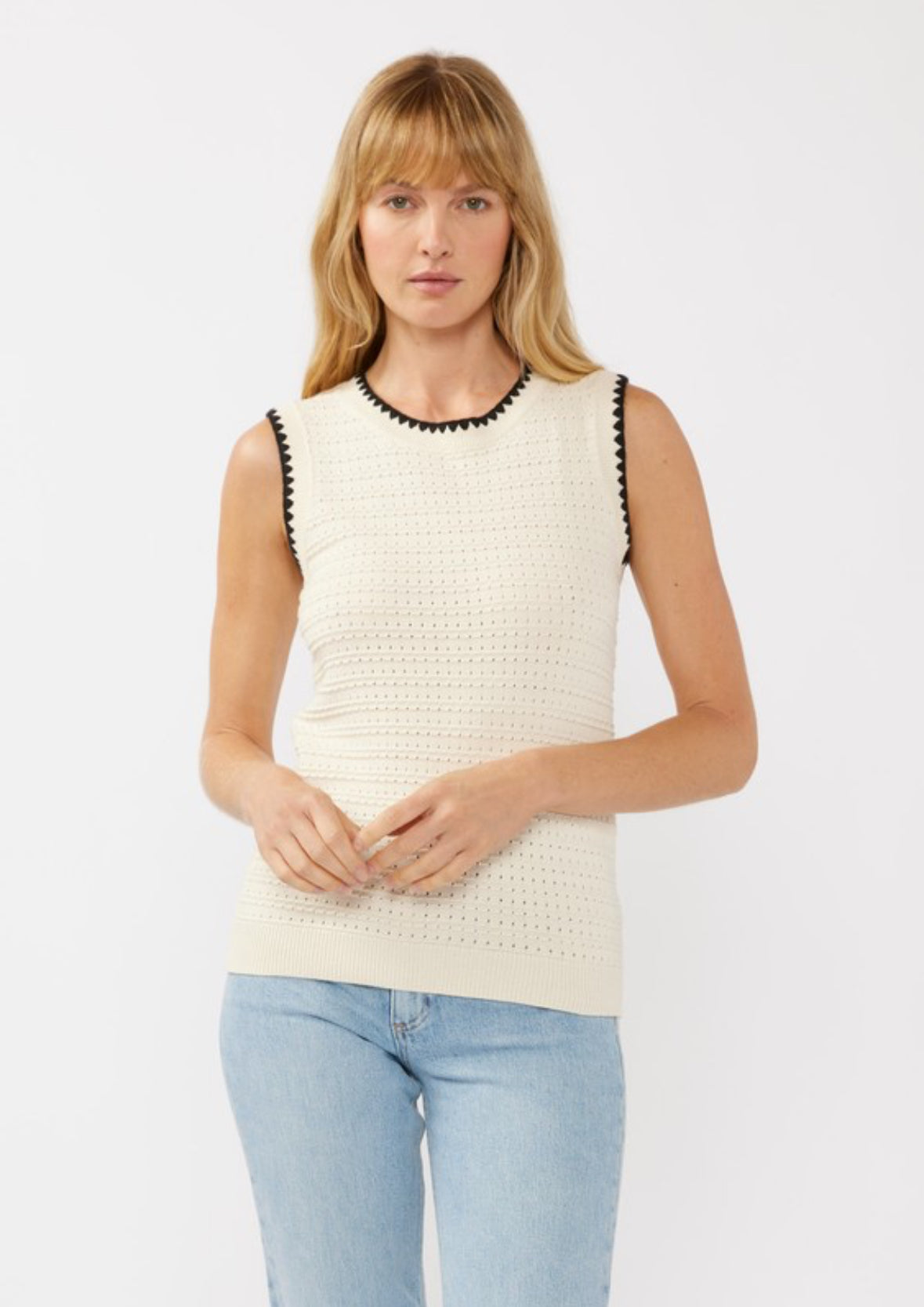 JULES CHAIN LINK SWEATER TANK