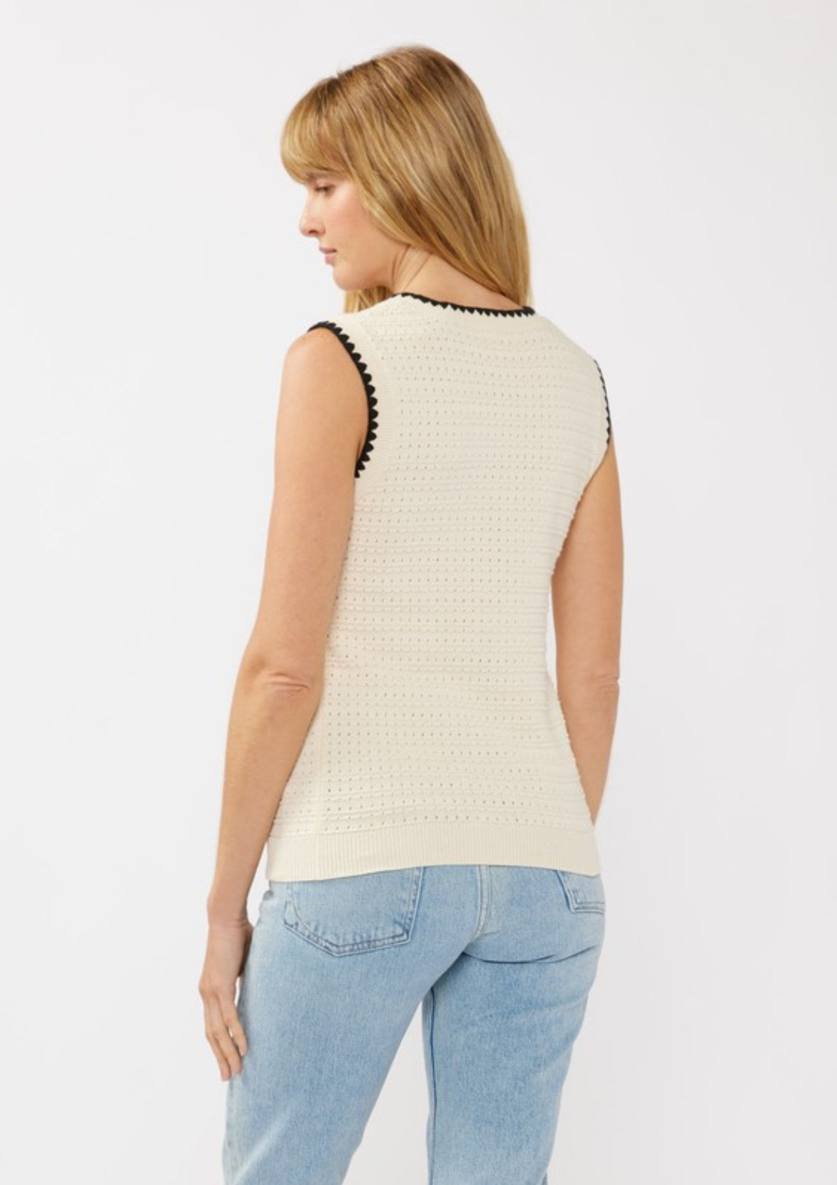 JULES CHAIN LINK SWEATER TANK
