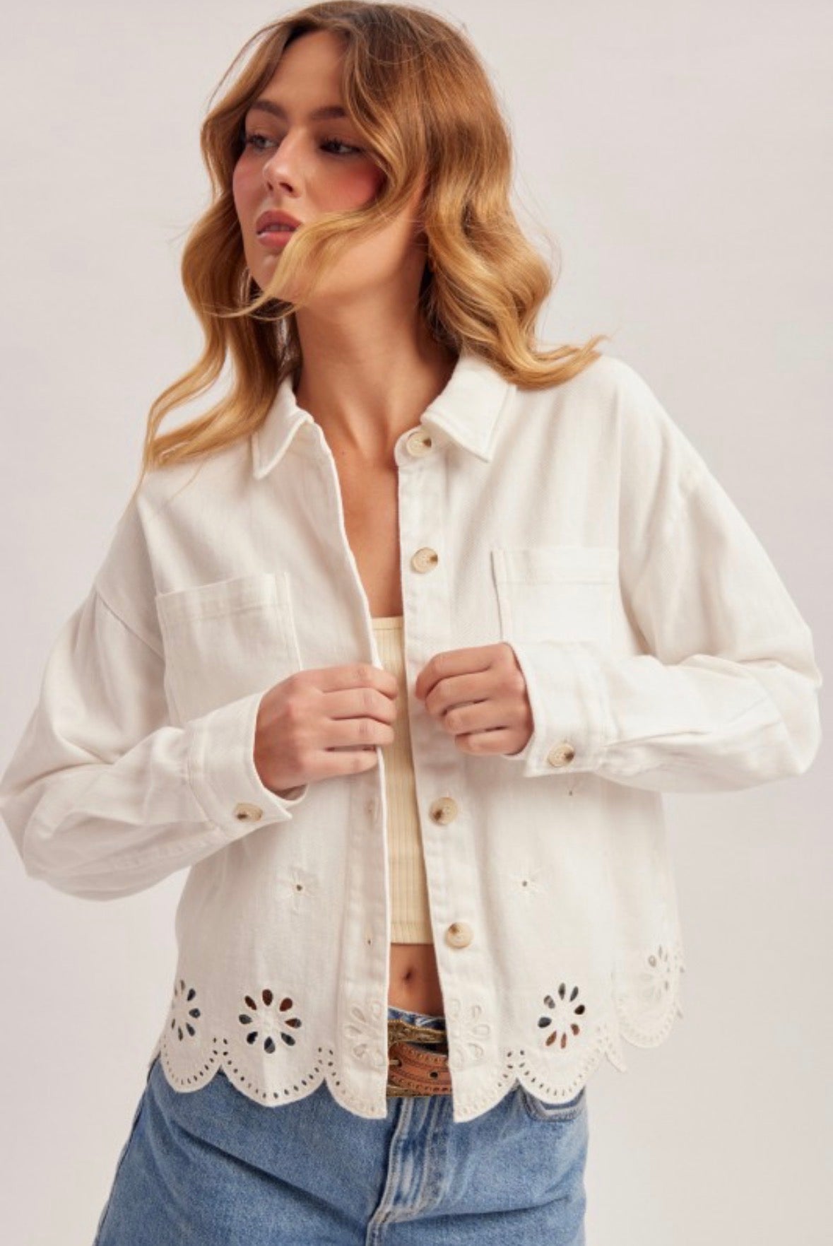 GEMMA EMBROIDERED JACKET