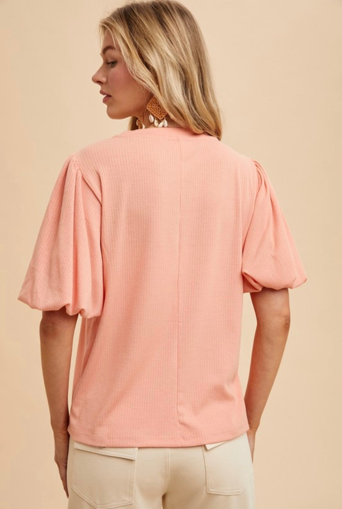 JULIE PUFF SLEEVE TEE