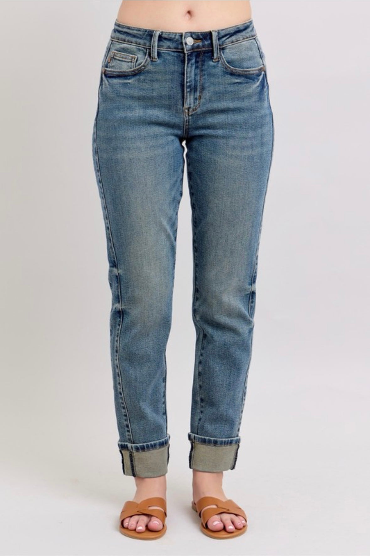 JUDY BLUE / MR VINTAGE SIDE PANEL CUFF