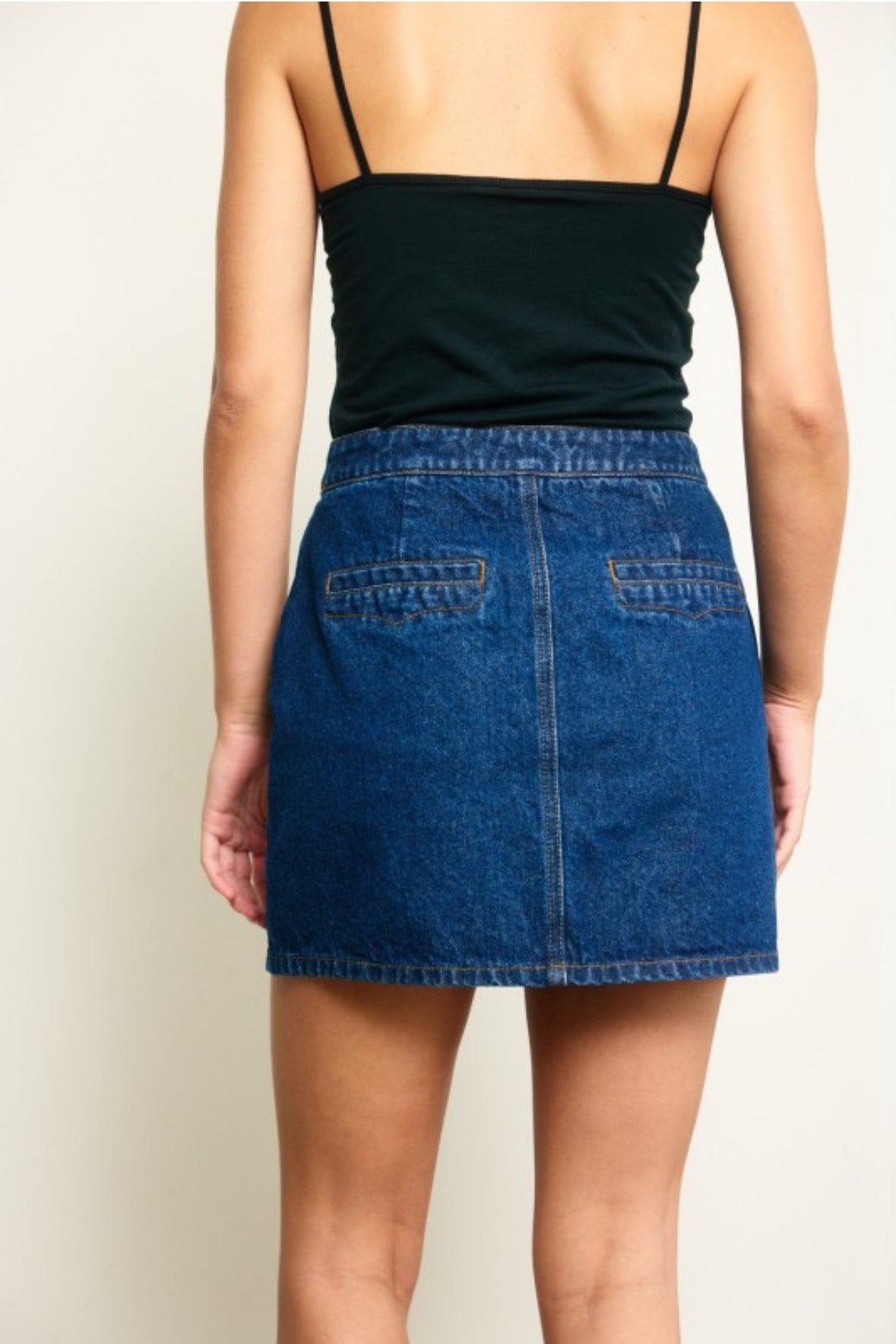 MABLE DENIM MINI SKIRT
