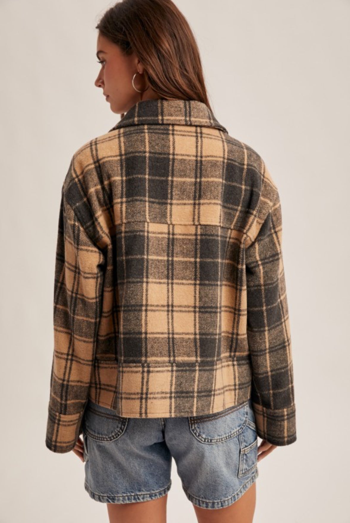 PRE-ORDER: SAMMIE PLAID JACKET