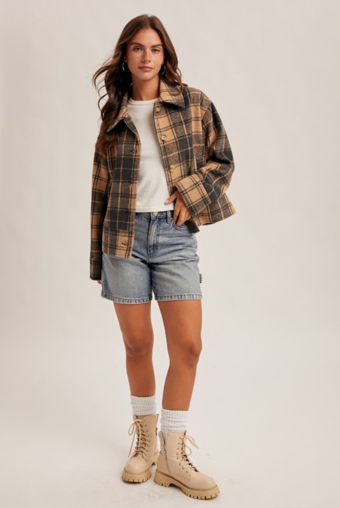 PRE-ORDER: SAMMIE PLAID JACKET