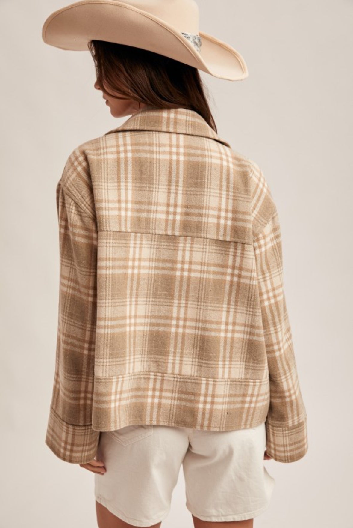 TARA PLAID JACKET